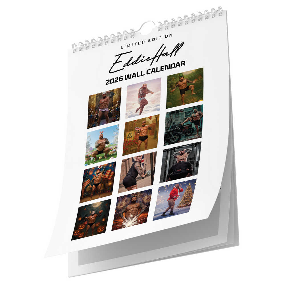 2026 Eddie Hall Calendar (unsigned)