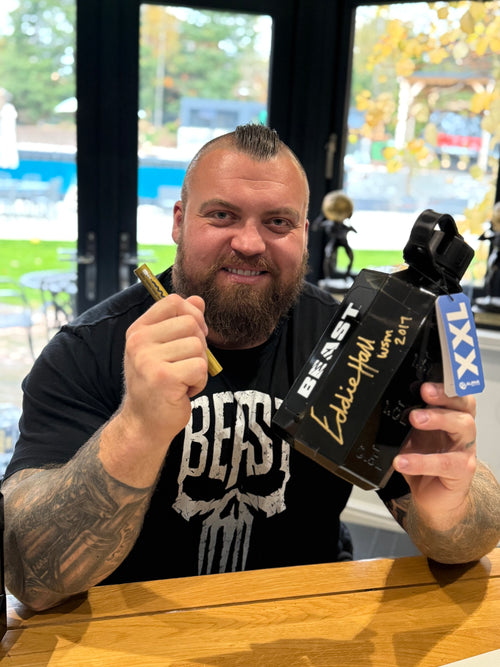 Signed Eddie “The Beast” Hall – Alpha Bottle XXL 2400ml Water Jug – BEAST Edition