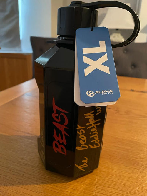 Signed Eddie “The Beast” Hall – Alpha Bottle XL – BEAST Edition